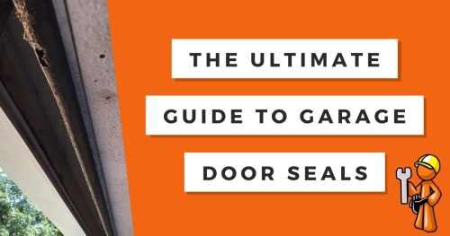 seals for garage door guide