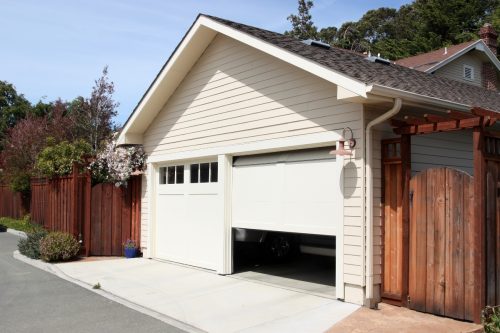 Unlike this homeowner, you should never crack your garage door in the summer and leave it unattended.